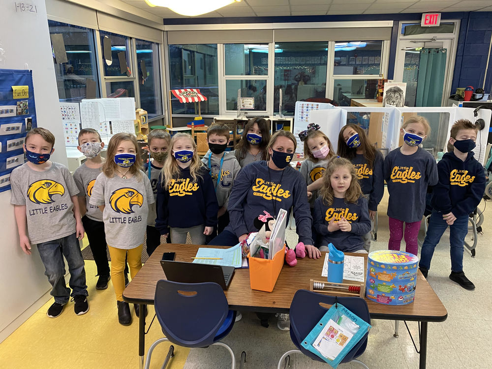 Mrs. Aguilera's  Blue & Gold Day