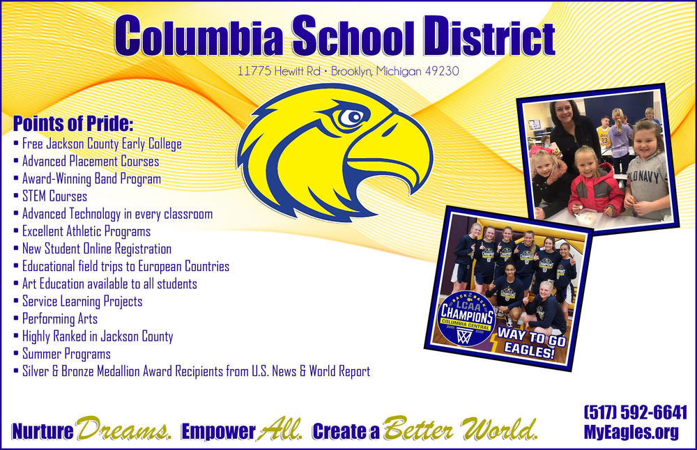 Columbia School District Ad