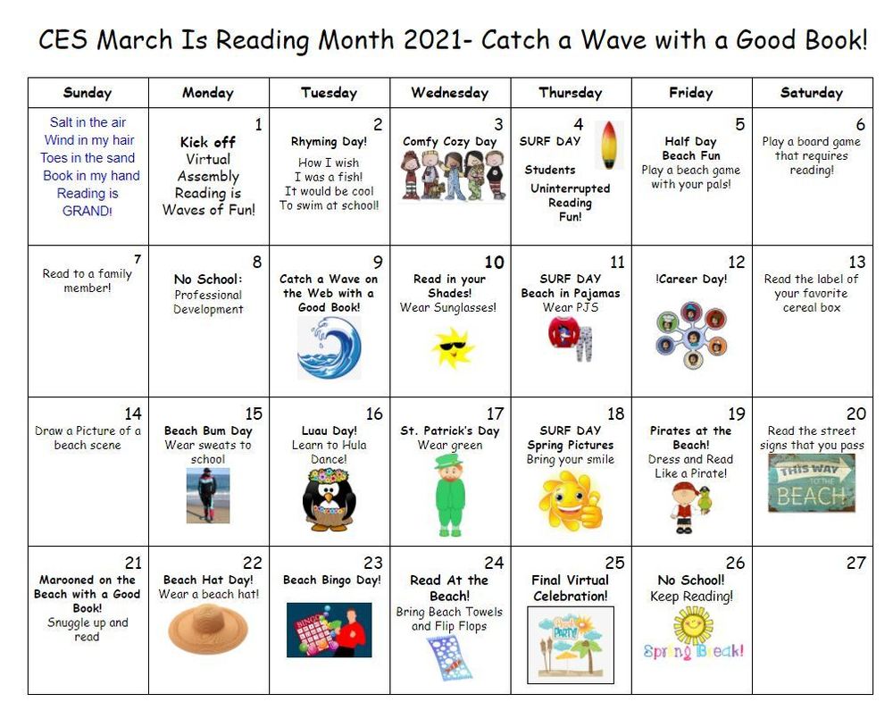 March is Reading Month