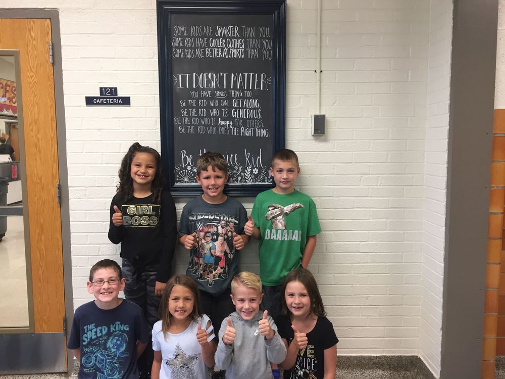 2nd Graders Being Kind