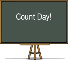 Count Day Chalkboard 