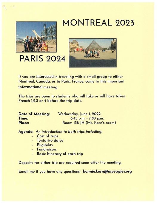 Montreal Field Trip
