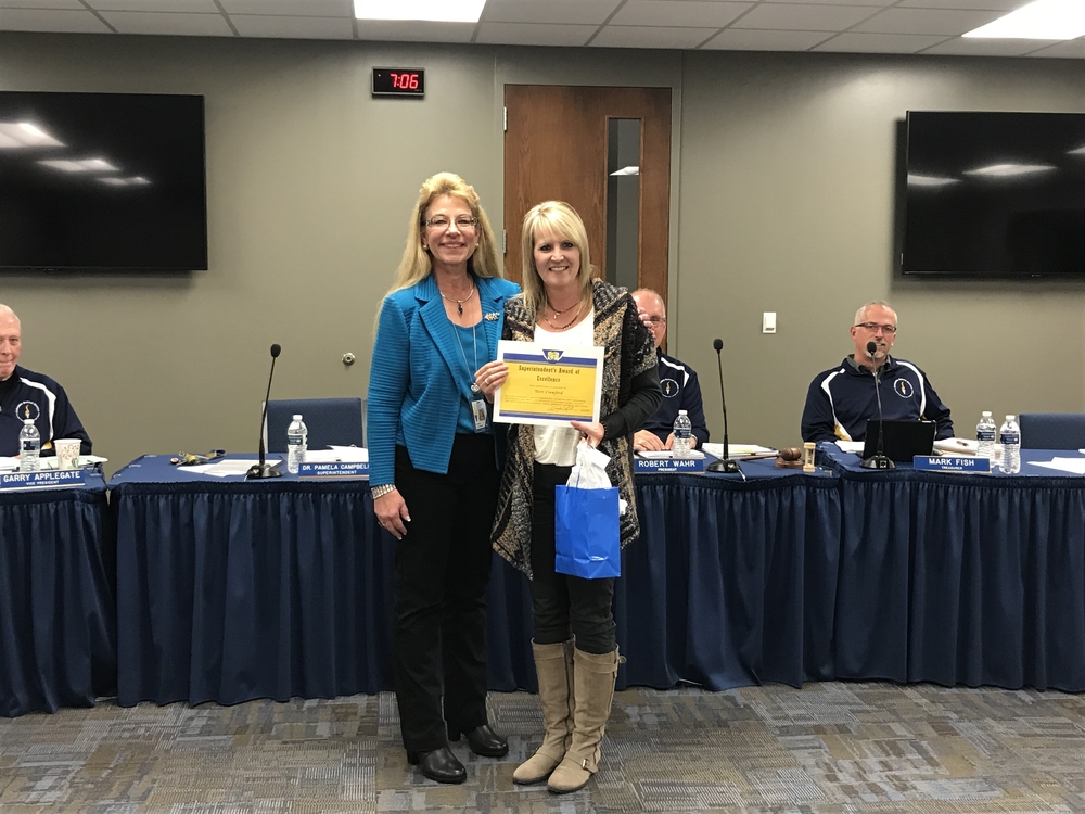 Congratulations to Mrs. Crawford!