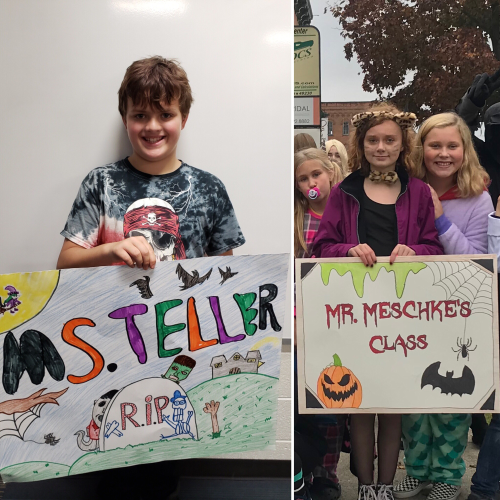 Halloween Poster Contest Winners! 