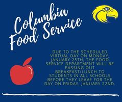 Columbia Food Service Announcement