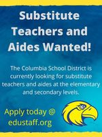 Substitute's Wanted!