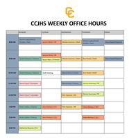 CCJH Weekly Office Hours