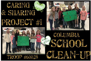Girl Scout Clean Up