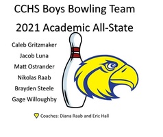 CCHS Boys Bowling Academic All State