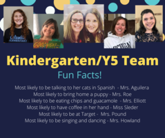 Shout Out to Our K/Y5 Team
