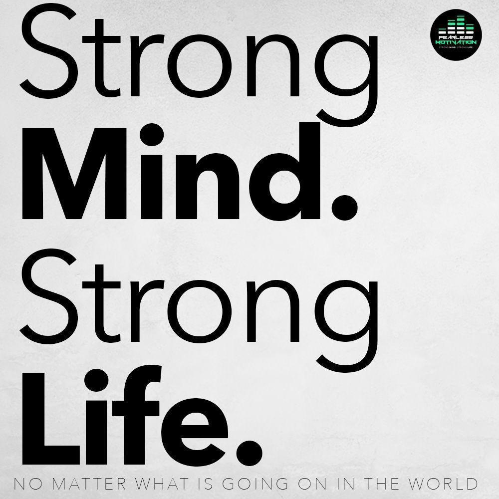 Strong Mind. Strong Life>