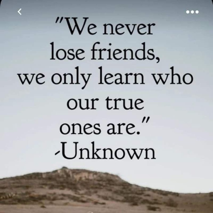 true friends stick with us