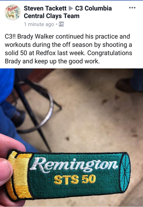 Congratulations to Brady Walker!