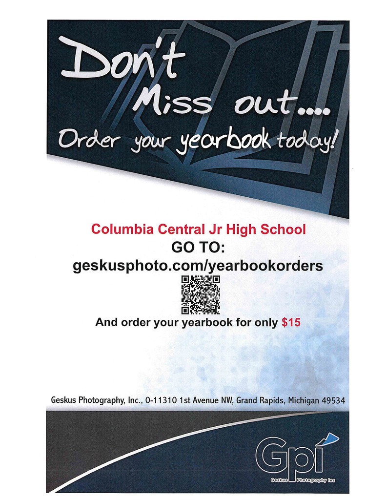 CCJH Yearbook